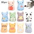 thumbnail image 2 of 10PCS Chat Morsure Jouet Mignon Dessin Animé Chat Interactif Chat d'Herbe à Chat Jouet à Mâcher, 2 of 10