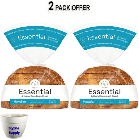 Essential Hawaiian Sliced Sourdough Bread, Non-GMO, 16 oz
