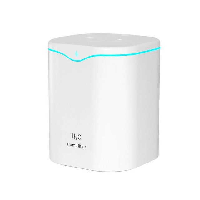 Double Spray Large Capacity Aromatherapy Humidifier Home Large Fog Volume Desktop Humidifier, White