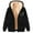 Black, variant on Winter Coats For Women 2025, Warm Plus Size Outerwear, Fleece Lined Hooded Parka, Regular Length Pea Coat, Zipper Front Jacket, Cold Weather Parka, Heavy Duty Winter Coat Beige L