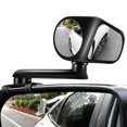 thumbnail image 1 of 2Pcs Blind Spot Mirrors 2-In-1 Car Blind Spot Convex Mirror 360° Rotatable Rearview Mirror Auxiliary Mirror Automobile Exterior Rear View Reversing Parking Mirror for Car Truck, 1 of 9