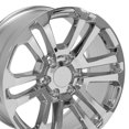 thumbnail image 5 of OE Wheels CV99 20 Inch Rim Fits Sierra 1500 Style 6x139.7 20x9 Chrome - Hollander 4741 (1), 5 of 5