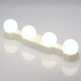 thumbnail image 3 of 4 Bulb LED Mirror Lights USB Rechargeable Cordless Vanity Makeup Lights Brightness Color temperature Adjustable, 3 of 7