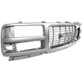thumbnail image 4 of For 96-02 Savana Van Base/SL/SLE Front Grille Assembly Gray with Chrome Molding, 4 of 5
