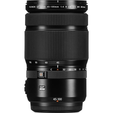 Fujifilm - GF45-100mmF4 R LM WR Lens - Black