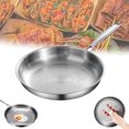 thumbnail image 1 of Plateful Titanium Pan, Frying Pans for Cooking Non Stick, Pro Scratch-Resistant Hammered Sartenes de Titanio, Multifunctional Flat Alloy Steel Wok Lightweight, Dishwasher-Friendly, 1 of 9