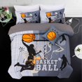 thumbnail image 1 of Set de cama doble con temática de baloncesto A Nice Night para niños, 1 of 8