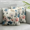 thumbnail image 3 of ONETECH KKVEE Flower Throw Pillow Covers Flowers Pillow Cushion Cases, Modern Decorative Square Pillowcases for Sofa Couch Bedroom Living Room Car, 3 of 5