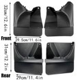 thumbnail image 3 of Oe Styled Molded Mud Flaps For Toyota Land Cruiser Prado Fj120 120 2003-2009 Mudflaps Splash Guards Mudguards Front Or RearOnly Rear, 3 of 5