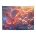 thumbnail image 5 of JRXY Butterfly in Sea of Cloud Tapestry - High-Quality Short Plush, Soft and Lightweight - Wall Hanging, Ceiling Tapestry - Multiple Sizes Available Painting, 5 of 6