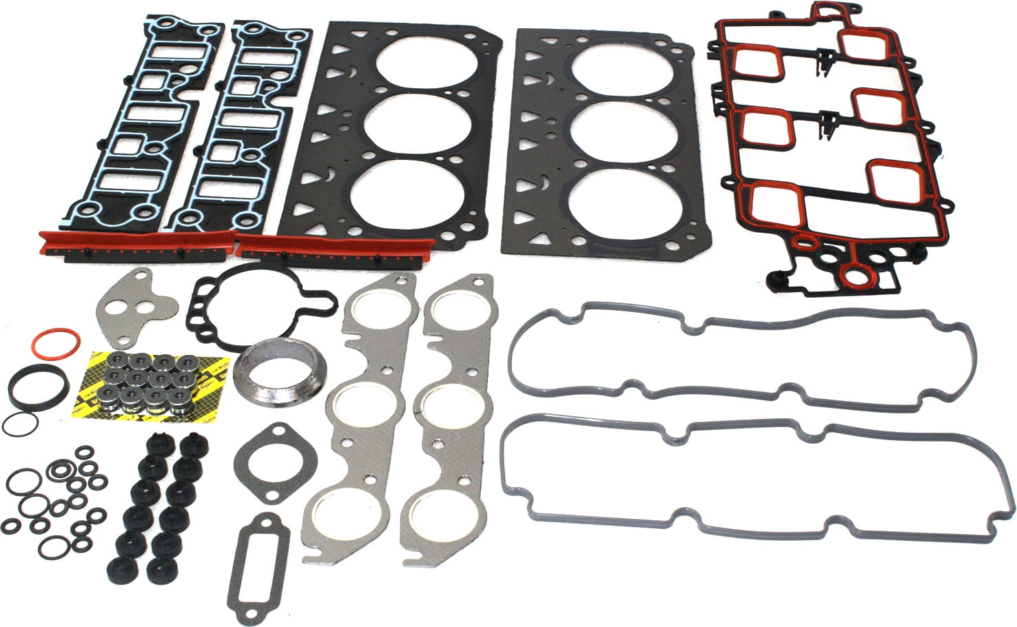 Head Gasket Set Compatible with 1997-2005 Buick LeSabre Pontiac Grand Prix 6Cyl 8Cyl 3.8L 3.1L 5.3L