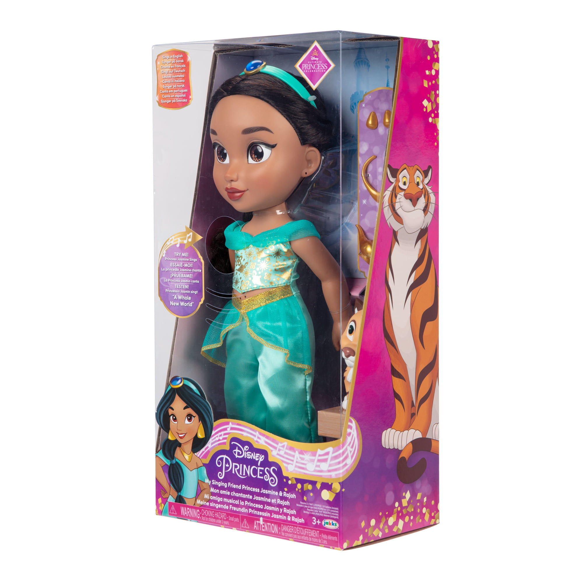 Princesse Disney - Jasmine Et Rajah - Mini Univers - 3 Ans Et + - Zoma