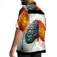 thumbnail image 3 of Mathematical Engineering Men's Short Sleeve Printed Button Down Hawaiian Beach Shirts, 3 of 6
