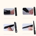 thumbnail image 3 of Cterwk 23 Pcs Nail Clippers Set Stainless Steel Nail Cutter Kit Nail File Manicure Pedicure Kit for Womem Men, Red, 3 of 6