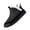 Black, variant on Winter Snow Boots for Women: Slip on Waterproof Boots - Comfortable Warm Fur Lined Walking Outdoor Ankle Booties Size 7-11