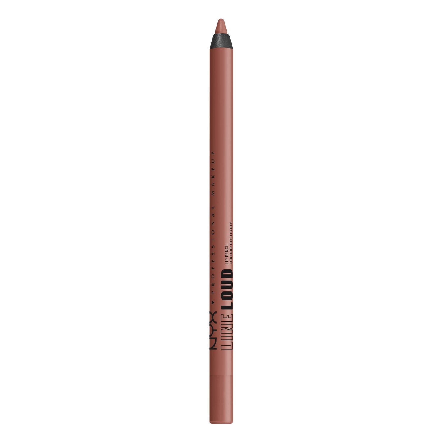 Line Loud Waterproof Lip Liner Pencil, Infused with Vitamin E, Vegan Formula