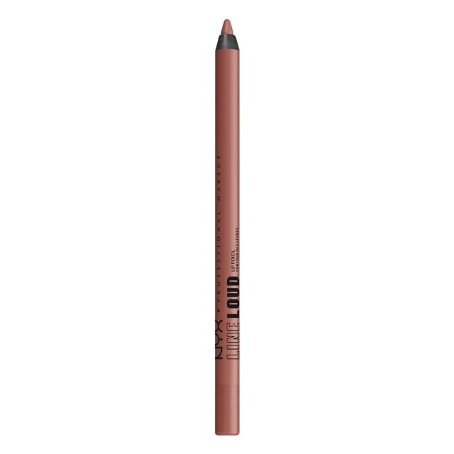 NYX PROFESSIONAL MAKEUP, Line Loud, Waterproof Lip Pencil, Infused with Vitamin E, Vegan Formula