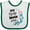 White and Green, variant on My Gigi Loves Me Girls Girls Baby Bib