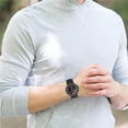 thumbnail image 5 of facefd Replacement Band Fashionable Durable Smartwatch Soft Wrist Straps Watch Strap Install Tools Breathable Adjustable Watchband Dark Gray, 5 of 5