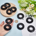 thumbnail image 3 of 12Pcs Paddle Drip Rings Black Plastic PVC Replacement Parts Universal Kayak Rubber Canoe Shaft Rafting Splash Guards Paddles Oar Drips Ring for Sport Water Boat Accessories, 3 of 6