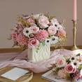 thumbnail image 7 of Under $3 Artificial Rose Bouquet 7-Fork Silk Rose Spray For Living Room Vase Filler,Plastic (I) (1Pc), 7 of 7
