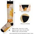 thumbnail image 3 of FREEAMG Christmas Cute Deer Compression Socks for Women and Men, 1 Pair, 3 of 7