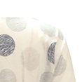 thumbnail image 6 of Babysbule Womens Dresses Fashion Women's Casual Half Sleeve V-Neck Dots Printed Ladies Loose Long Dress, 6 of 7