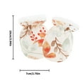 thumbnail image 3 of 3 Pair Baby Warm Gloves Mittens Thicken Lamb Wool Gloves Scratch Proof Mittens for 0-2 Year Boys Girls, 3 of 5