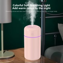 AZXY Small Humidifier Cool Mist,Mini Desktop Travel Humidifiers Under $20,Aromatherapy Diffuser for Large Room Plants Car,Vaporizers and Humidifiers for Bedroom
