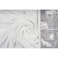 thumbnail image 2 of Safdie & Co. Premium Ultra Soft Flannel Hoodzy Hooded Throw Blanket with Sherpa Grey Wildlife, 2 of 5