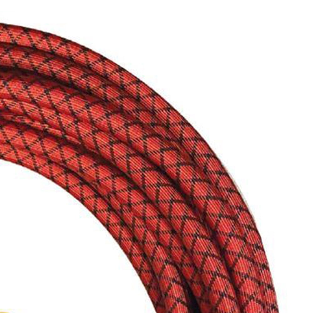 Reading Technologies  SHC-50 Conductive Air Hose, MNPT, 50 ft L, 400 psi Working, Polyester Silicon Composite, 3/8 in ID, Black/Red