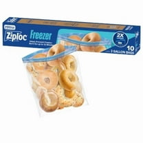 Ziploc Freezer Two Gallon Bags - 10ct
