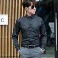 thumbnail image 1 of Camisa De Los Hombres De Manga Larga Camisas De Polo Formal Tops Para Hombre Coreano Más El Tamaño De La Blanca De Trabajo De Negociospangjing, 1 of 4