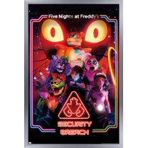 Five Nights at Freddy's: Security Breach - Key Art Wall Poster, 22.375" x 34" Framed