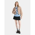 thumbnail image 2 of Netflix Stranger Things Corduroy Cotton Jacket from No Boundaries, Women’s and Women’s Plus, 2 of 6