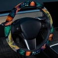 thumbnail image 2 of Starfish 14.5 Inch Printing PVC Leather Car Wheel Cover Steering Wheel Cover Auto Accessories, 2 of 6