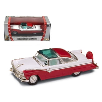 1955 Ford Crown Victoria Red and White 1/43 Diecast Model Car by