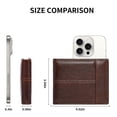 thumbnail image 4 of FALAN MULE Mens Wallet Genuine Leather RFID Blocking Large Capacity Trifold Wallet for Men with 13 Card Holders, 4 of 7