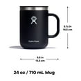 thumbnail image 3 of Hydro Flask Stainless Steel Reusable Mug - Vacuum Insulated, BPA-Free, Non-Toxic 24 Oz Lupine, 3 of 9