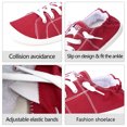 thumbnail image 4 of JENN ARDOR Women's Sneakers Canvas Low Top Lace Up Slip On Shoes Fashion Casual Comfortable Walking Flats Non Slip Platform Loafers, 4 of 8