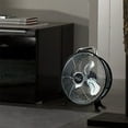 thumbnail image 3 of VieAir 12" 2-Speed High Velocity Floor Fans Black, 3 of 5