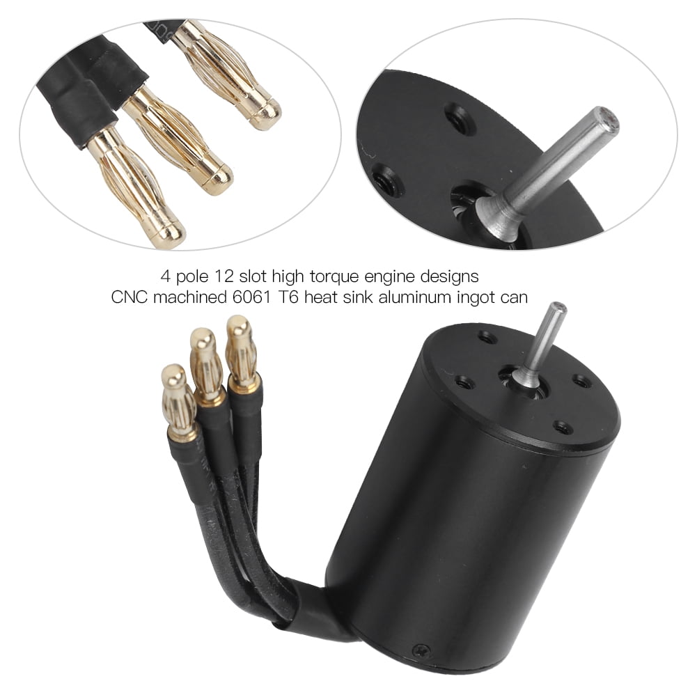 YOUTHINK Brushless Motor, RC Motor Remote Control Car Parts For