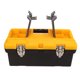 thumbnail image 5 of Caja de almacenamiento portátil, caja de herramientas de 2 capas, caja de herramientas de hardware, accesorios de electricista, materiales de la mejor calidad, 5 of 8