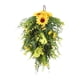 thumbnail image 1 of Lágrima flores artificiales guirnalda 20 pulgadas de largo letrero de bienvenida decorativa guirnalda para la sala de estar pared, 1 of 9