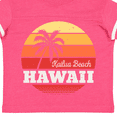 thumbnail image 4 of Inktastic Kailua Beach Hawaii Retro Sunset Boys or Girls Toddler T-Shirt, 4 of 5