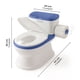 thumbnail image 2 of BEBBLY Bañito Entrenador Infantil con Sonido Musical Portarrollo y Almacenamiento Asiento Antiderrapante para Niños y Niñas de 6 Meses a 3 Años Fácil de Limpiar Ideal para Aprender a Ir al Baño (Azul), 2 of 7
