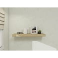 thumbnail image 3 of Mainstays Natural 18" Wood Floating Shelf, 3 of 8