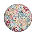 thumbnail image 2 of Gaeub Trendy Floral Design 14-17in Tire Cover, Spare Tire Cover, for Camper Caravan, Trailer, Car, Truck, SUV, Jeep - 16 inch, 2 of 9
