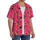 thumbnail image 2 of Fotbe German Shepherd Dog Camisa Estampada de Manga Corta para Hombre, Casual de Verano, Estilo Playero, Sin Arrugas-3X-Large, 2 of 5