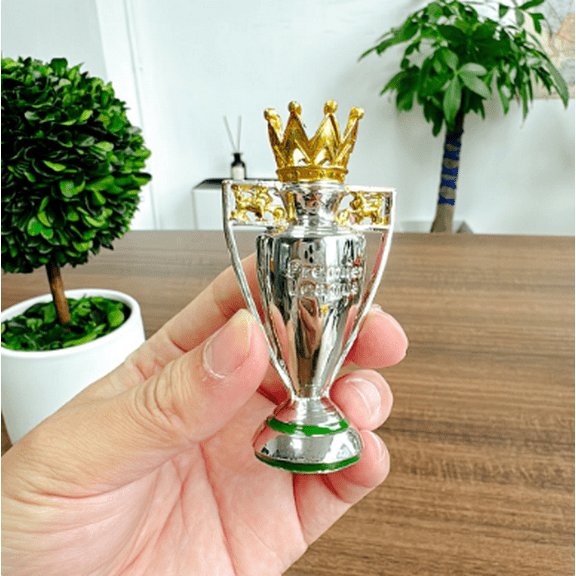 Premier League Trophy, 8 cm Metal Trophy, Christmas Halloween Gifts.
